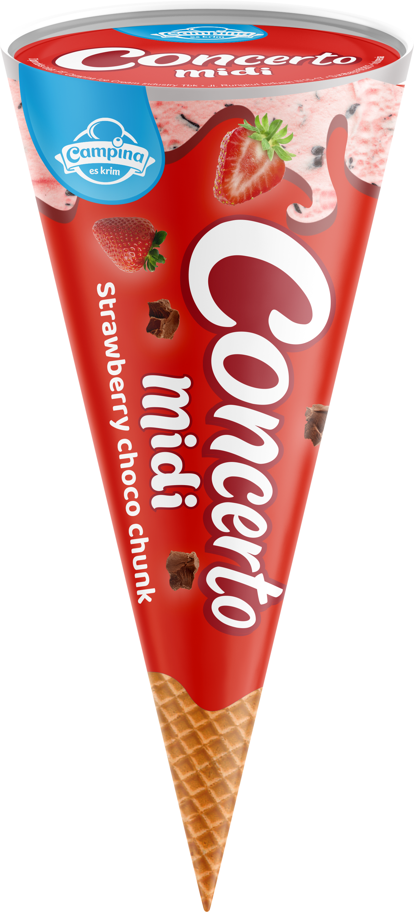 Concerto Midi Strawberry Choco Chunk